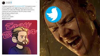 Twitter RAGES at The Last of Us VA Troy Baker Over NFTs [upl. by Noyrb]