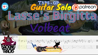 volbeat  Lasses Birgitta  guitar solo 🎸😎 [upl. by Traweek759]