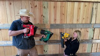 The Ultimate Cordless Framing Nailer Shootout [upl. by Llednar]