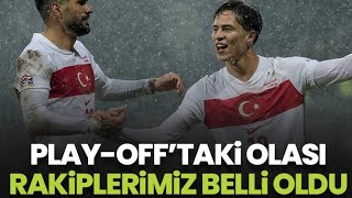 Türkiyenin Uluslar Ligi playoffundaki muhtemel rakipleri belli oldu [upl. by Benoit446]