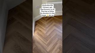 AMTICO flooring herringbone diy home viralvideo [upl. by Vevay]