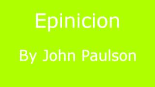 Epinicion by John Paulson [upl. by Annohsat]