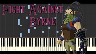 Synthesia  The Legend of Zelda Spirit Tracks  Fight Against Byrne [upl. by Yona]