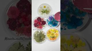 How To Make Pressed Flowers Resin Coasters  Resin  Resin art [upl. by Packton765]