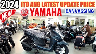 2024 ITO ANG PINAKA LATEST PRESYO NG YAMAHA MOTORCYCLE  DAMING AVAILABLE UNITS [upl. by Tankoos]