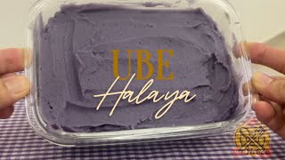 UBE HALAYA  How to cook ube halaya AnnjheCC [upl. by Julis]