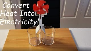 Thermodynamics  Converting Heat Energy Into Electricity Using a Thermoelectric Generator [upl. by Yerfej734]