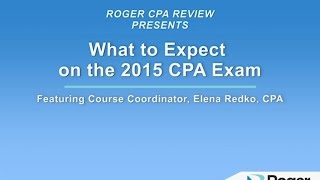 What to Expect on the 2015 CPA Exam [upl. by Lili]