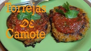 Torrejas de Quinoa con Camote Batata  Receta Vegana [upl. by Ecyaj]