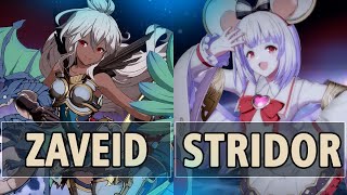 GBVSR🔥Zaveid Zooey Vs STridor Vikala🔥 High Level Gameplay [upl. by Ardnajela]