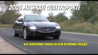 Maserati Quattroporte SOLD  Video Test Drive with Chris Moran  Supercar Network [upl. by Brozak]