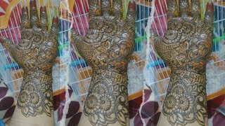 simple and beautiful Mehndi design video youtubevideo [upl. by Wurtz]