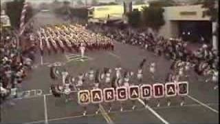 Arcadia Marching Band at Arcadia Band Review 2004 [upl. by Enitnemelc]