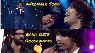 Yasaswi Aaromale Song Performance  Rana Gets Goosebumps  Whatsapp Status  Kalyan Official [upl. by Muller304]