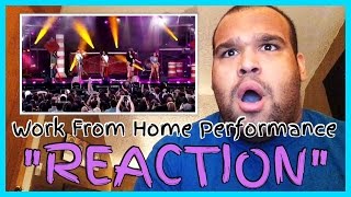 Fifth Harmony  Work From Home  Live On Jimmy Kimmel REACTION [upl. by Sachs282]