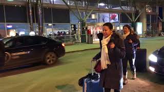 Arrival at Tromso airport March 12 2018 [upl. by Edwyna]