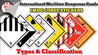 IMDG CODE  International Maritime Dangerous Goods Classifications amp Types [upl. by Eidnac]