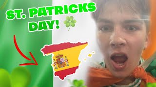 st patricks day in spain [upl. by Morgen]