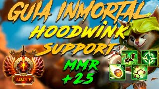 JUEGA HOODWINK COMO UN INMORTAL🔥GUÍA INMORTAL SUPPORT🤯DOTA2 dota2 hoodwink dota2tips [upl. by Terpstra]