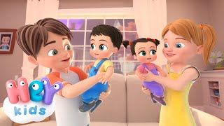 Großer Bruder große Schwester  Familienlieder für Kinder  HeyKids Kinderlieder TV [upl. by Neelhtak293]