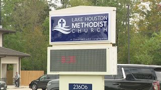 LIVE UPDATE Lake Houston Methodist Church shooting [upl. by Schoof918]