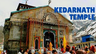 Kedarnath Temple Uttarakhand  केदारनाथ मंदिर  चार धाम यात्रा  Char Dham Yatra [upl. by Ahsinev]