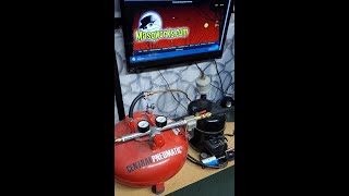 DIY airbrush compressor tutorial is uploaded [upl. by Haines]