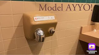 90’S World dryer model A hand dryer  Pop’s diner co Greenbrier pkwy  Chesapeake VA [upl. by Prent]