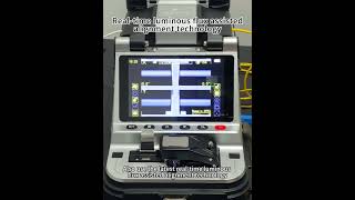 Luminous flux assisted alignment Signal Fire Fusion Splicer [upl. by Darrin503]