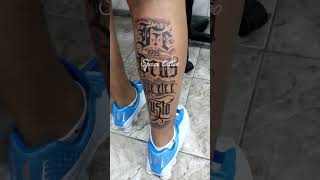 MAIS QUE UMA TATUAGEM UMA JORNADA DE FÉ E ESPERANÇA tattoo tatuagem tatuagensmasculinas [upl. by Gomez199]