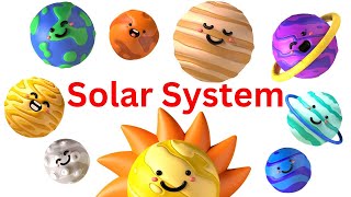 Solar System  Planets Name  The Planets Song  Our Solar System  Space  solarsystem planets [upl. by Aramanta]