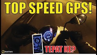 TOP SPEED GPS YAMAHA LAGENDA 115ZR [upl. by Androw]