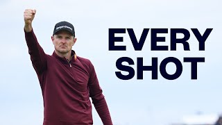 EVERY SHOT  JUSTIN ROSE  The 152nd Open [upl. by Sonni]