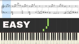 Apache  Jörgen Ingmann  Piano EASY  Sheet Music  POP [upl. by Platus]