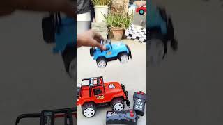 2 RC Jeep unboxing in 1 remote control testingautomobile   FunFun Onion automobile toys [upl. by Rucker19]