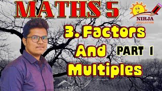 Maths Std 05 Factors And Multiples Part 01  Lesson 03 [upl. by Anselm]