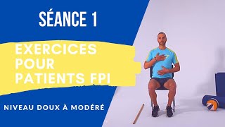 Exercices pour patients atteints de Fibrose Pulmonaire Idiopathique FPI  SÉANCE 1 [upl. by Enimajneb350]