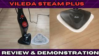 Vileda Steam Mop Plus Review amp Demonstration Best Steam Mop 2025 [upl. by Sharai]