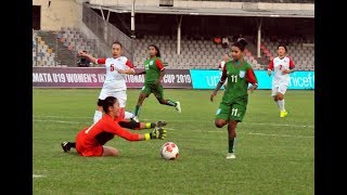 Semifinal2 Bangladesh 30 Mongolia  All goals and Highlights  Bangamata Intl Gold Cup 2019 [upl. by Chiou]