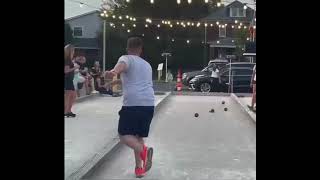 One of the best Bocce shots ever [upl. by Nodgnal791]