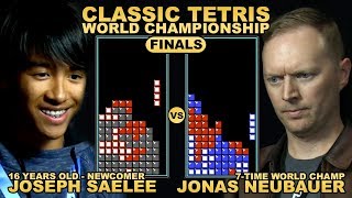 16 YO UNDERDOG vs 7TIME CHAMP  Classic Tetris World Championship 2018 Final Round [upl. by Pouncey]