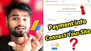 To start earning from AdSense you need to add your payment info and connect your site । AdSense [upl. by Adnovad226]