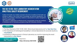 THE ISO 15189  2022LABORATORY ACCREDITATION ANALYTICAL QUALITY REQUIREMENT [upl. by Okiram]