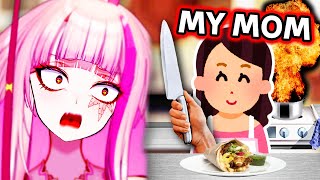 I tried cooking with my MOM onstream [upl. by Julina]