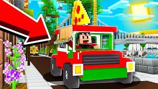 DELIVERING PIZZA IN MINECRAFT with RageElixir  Minecraft Pizza Delivery Simulator [upl. by Hawger]