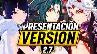 ¡LA VERSIÓN 27 de GENSHIN IMPACT nos TRAERÁ TODO ESTO  Reaccionando al Stream Oficial de la 27 [upl. by Simona662]