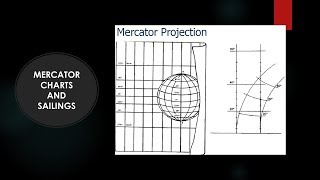 Mercator Charts and Sailings  Coastal and Terrestrial Navigation [upl. by Jori]