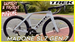 Trek madone sl 7 gen 7  lightweight road bike gets more affodable RSL aero bar [upl. by Lynden]