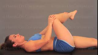 Gluteus Minimus Self Stretch Exercise  Using your hands [upl. by Burnight]