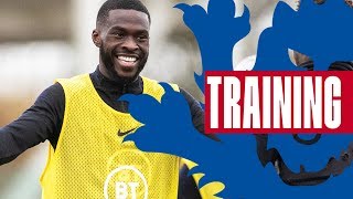 Tomori HatTrick amp Excellent Gomez Volley 🦁  Inside Training  England [upl. by Winnick577]